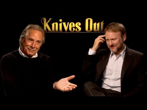 Knives Out-interview with Rian & Don Johnson about Daniel Craig, detectives and mysteries