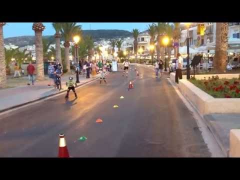 2ος Συμμετοχικος αγωνας πατινιων 24 5 2014 βιντεο