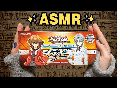 ASMR Unboxing Yu-Gi-Oh! Speed Duel GX: Duel Academy Box!✨