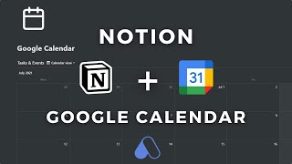 How did you make the calendar page you had in notion itself? See time stamp（00:01:35 - 00:04:12） - How to Synchronize Notion with Google Calendar | Easy Notion API setup