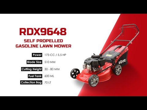 RDX9648 Benzinli Çim Biçme Makinası (Şanzımanlı)
