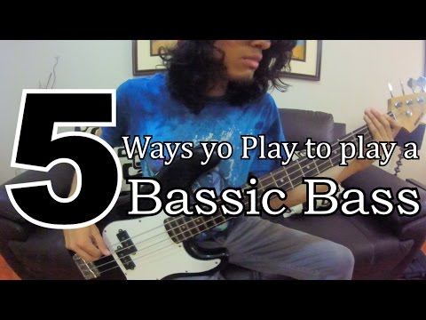 5 Ways to Play a Bassic Bass