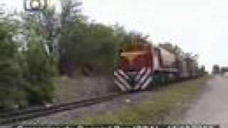 preview picture of video 'Tren de SOE Belgrano Cargas saliendo de General Paz'