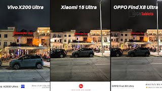 Vivo X200 Ultra Vs Xiaomi 15 Ultra Vs Oppo Find X8 Ultra Camera Comparison