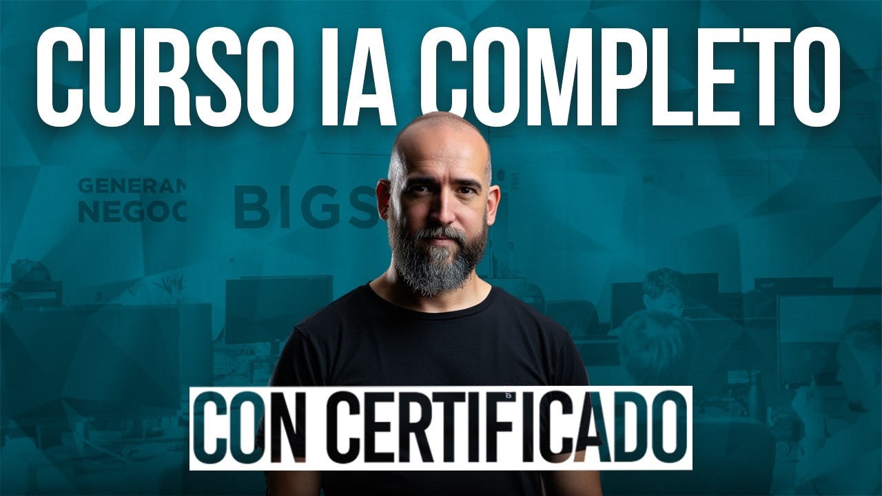 Curso de IA GRATIS con CERTIFICADO (5 horas de Inteligencia Artificial) con Jon Hernández