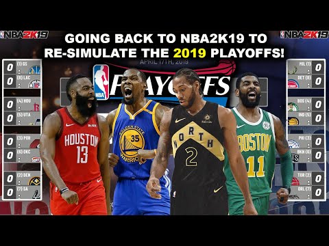 I Re-Simulated the 2019 NBA Playoffs on 2K19! (Live Games)