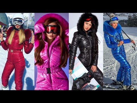 women's ski suit outfits ideas/ski jumpsuits...
