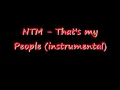 NTM - That's my People (instrumental).wmv 