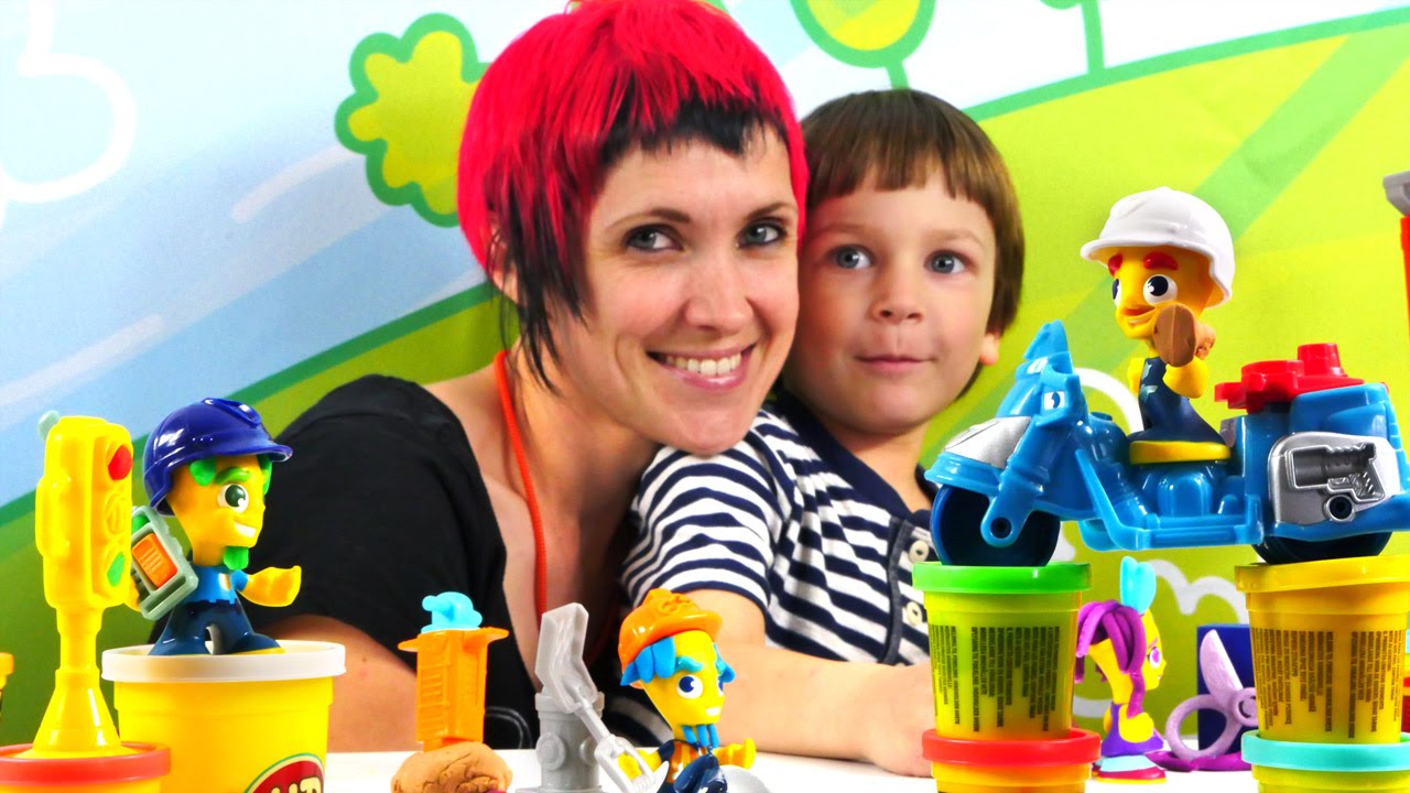 Play-Doh Город Транспортные средства, игровой набор Hasbro B5959