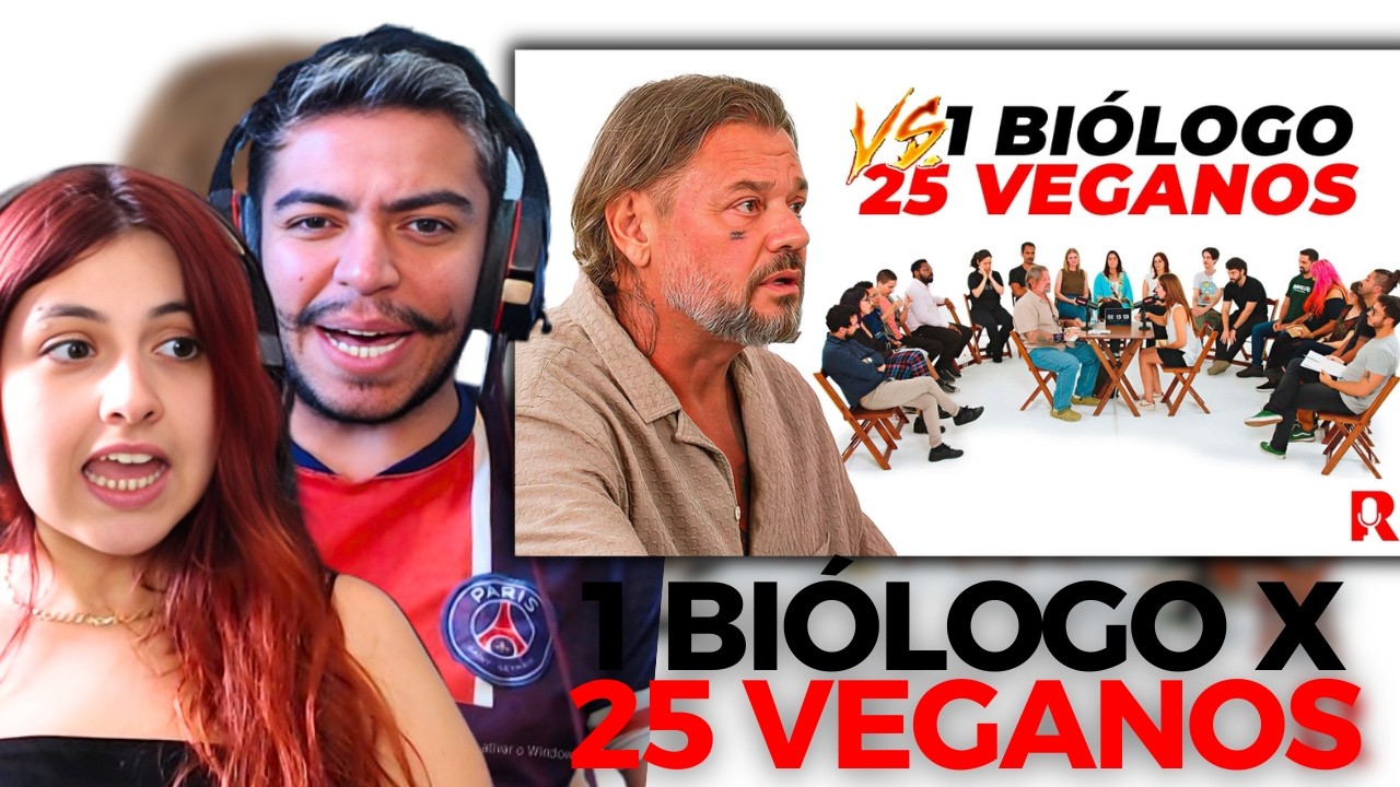 1 BIÓLOGO X 25 VEGANOS | FT. RICHARD RASMUSSEN | REACT