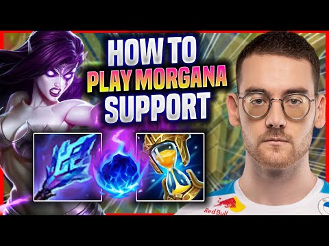 LEARN HOW TO PLAY MORGANA SUPPORT LIKE A PRO! - C9 Vulcan Plays Morgana SUPPORT vs Pyke! |