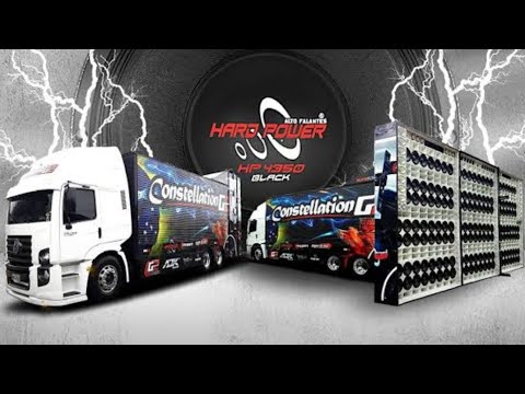 Hard  Power alto falante força Black