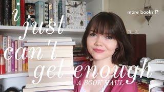 a book haul feat. books i never see on booktube