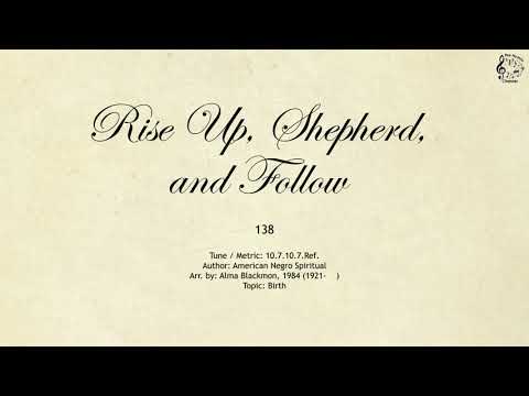 138 Rise Up, Shepherd, and Follow || SDA Hymnal || The Hymns Channel