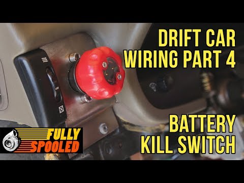 Lexus SC400 Drift Build. Ep.44 - Battery Kill Switch Install (Master Battery Disconnect)