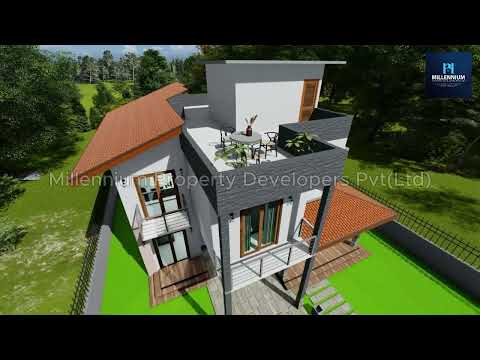Modern Two Story House, 3 Bedrooms