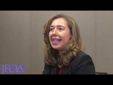 JFQA in discussion with Mariassunta Giannetti