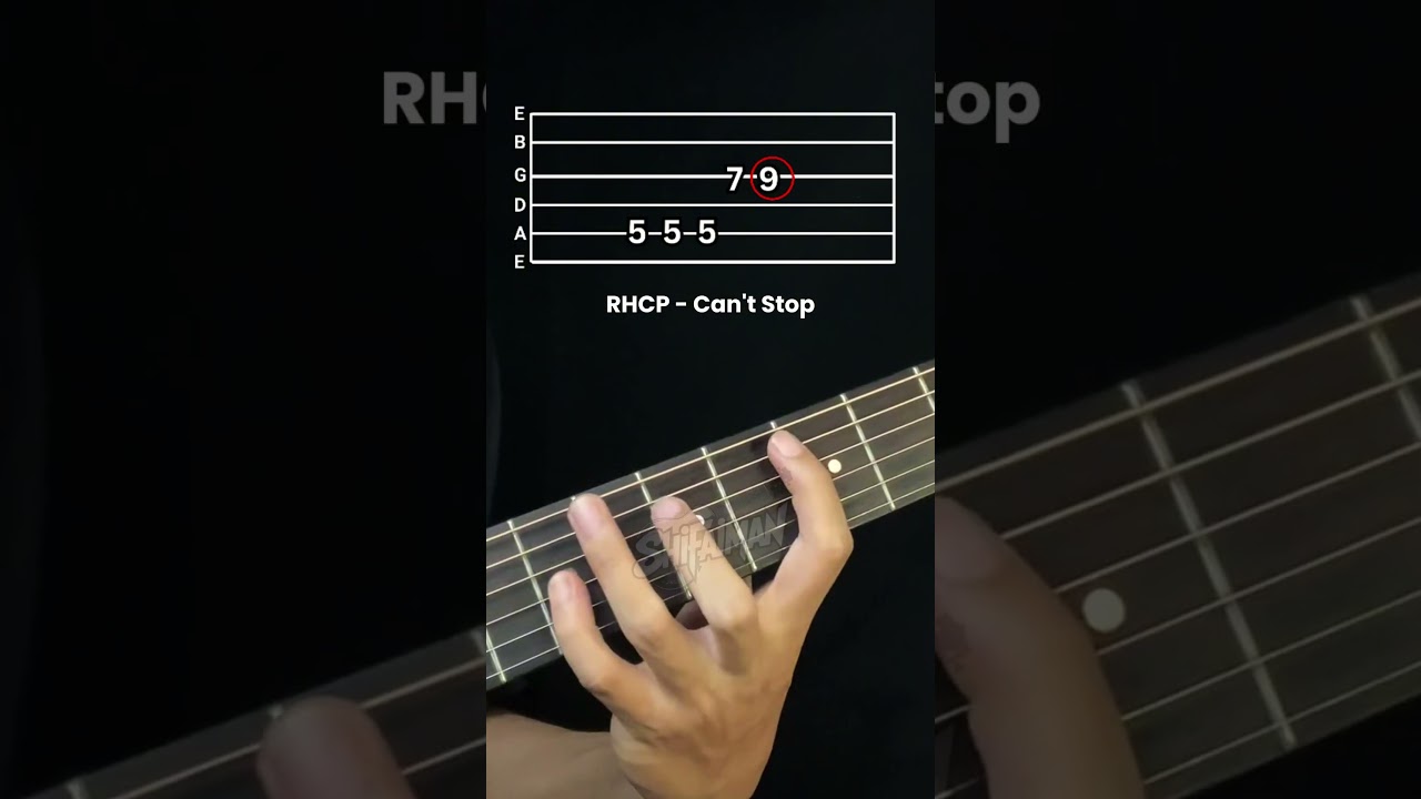 Can't Stop - RHCP | Tabs PDF Link In Bio