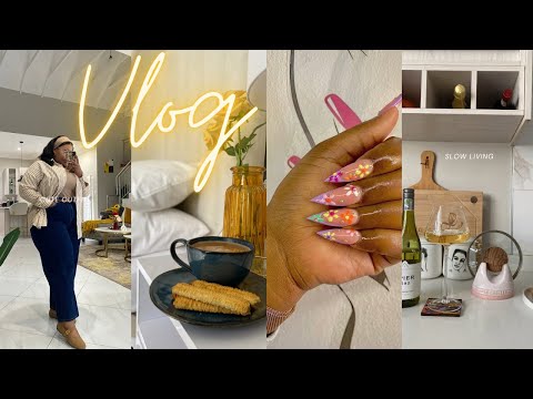 VLOG:Let’s cook||Trip preps||Couch revamp||New hair &nails||Packing &more||South African YouTuber 