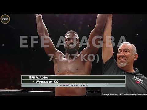 Efe Ajagba 7-0 (7 KOs)
