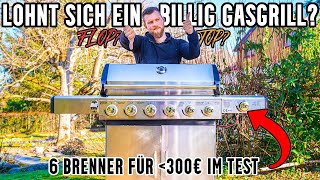 Der beste Gasgrill unter 300€ ?! El Fuego Gasgrill im Härtetest [KAUFBERATUNG]