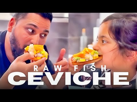 That’s How We Make Our Fish Ceviche | How To Make Ceviche With White Fish & Tropical Fruits