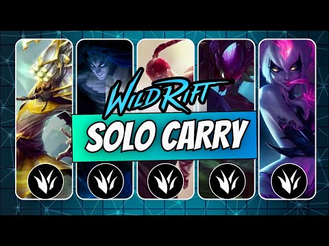 Best Junglers to SOLO CARRY in Ranked - Wild Rift