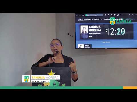 4ª Sessão Ordinária de 2026 - Câmara Municipal de Capela Alagoas - 18 de março de 2026.