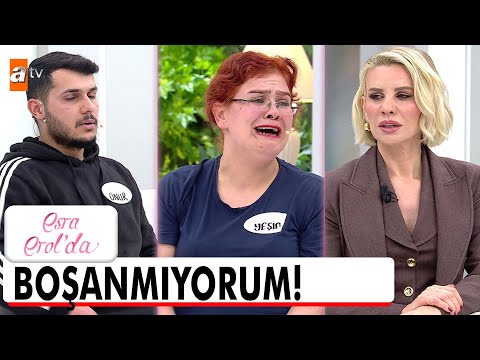 Anlaşmak da istemiyorum, boşanmıyorum da! - Esra Erol'da 19 Mart 2025