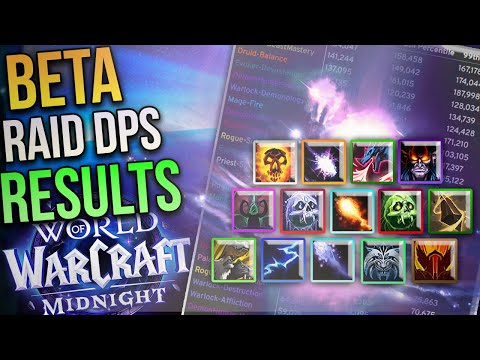 Midnight Beta DPS Results! | Raid Test Rankings