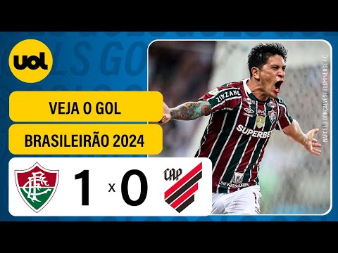FLUMINENSE 1 X 0 ATHLETICO-PR - BRASILEIRÃO 2024; VEJA O GOL DE GERMÁN CANO
