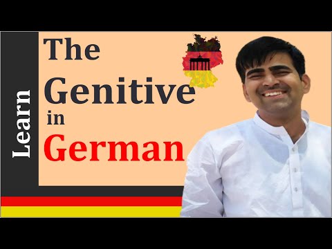 Learning Genitive in German | German Grammar in Hindi | German for Elementary A2 | Learn German  A2
