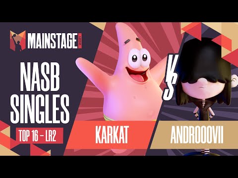 Karkat vs Androoovii - Nick All-Star Brawl: Top 16 - LR2 - Mainstage 2021 | Patrick vs Lucy Loud