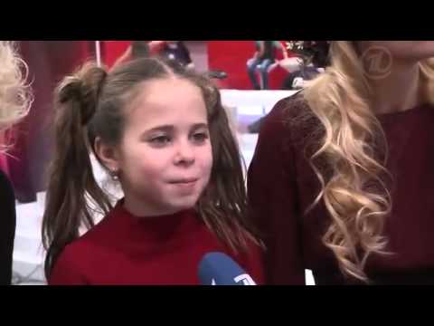 Оля Сараканиди    Интервью после СП   Голос Дети   С1