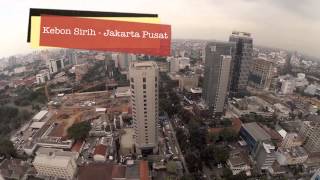 preview picture of video '[Aerial Video] Kebon Sirih, Jakarta Pusat, Indonesia'