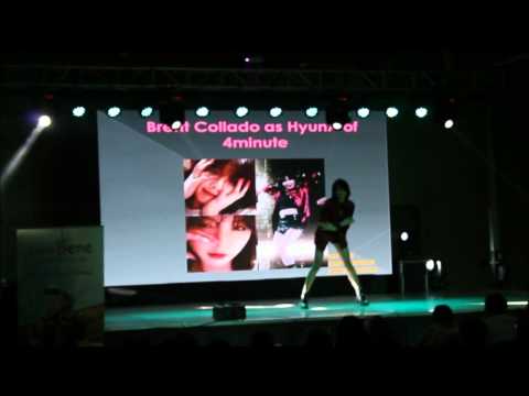 140720 Brent Collado as Kim Hyuna at KFest Cosplay Stars; KFest5