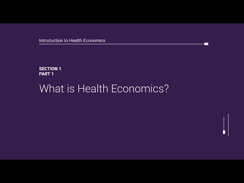 1.1 Introduction to Health Economics for Public Health Practitioners