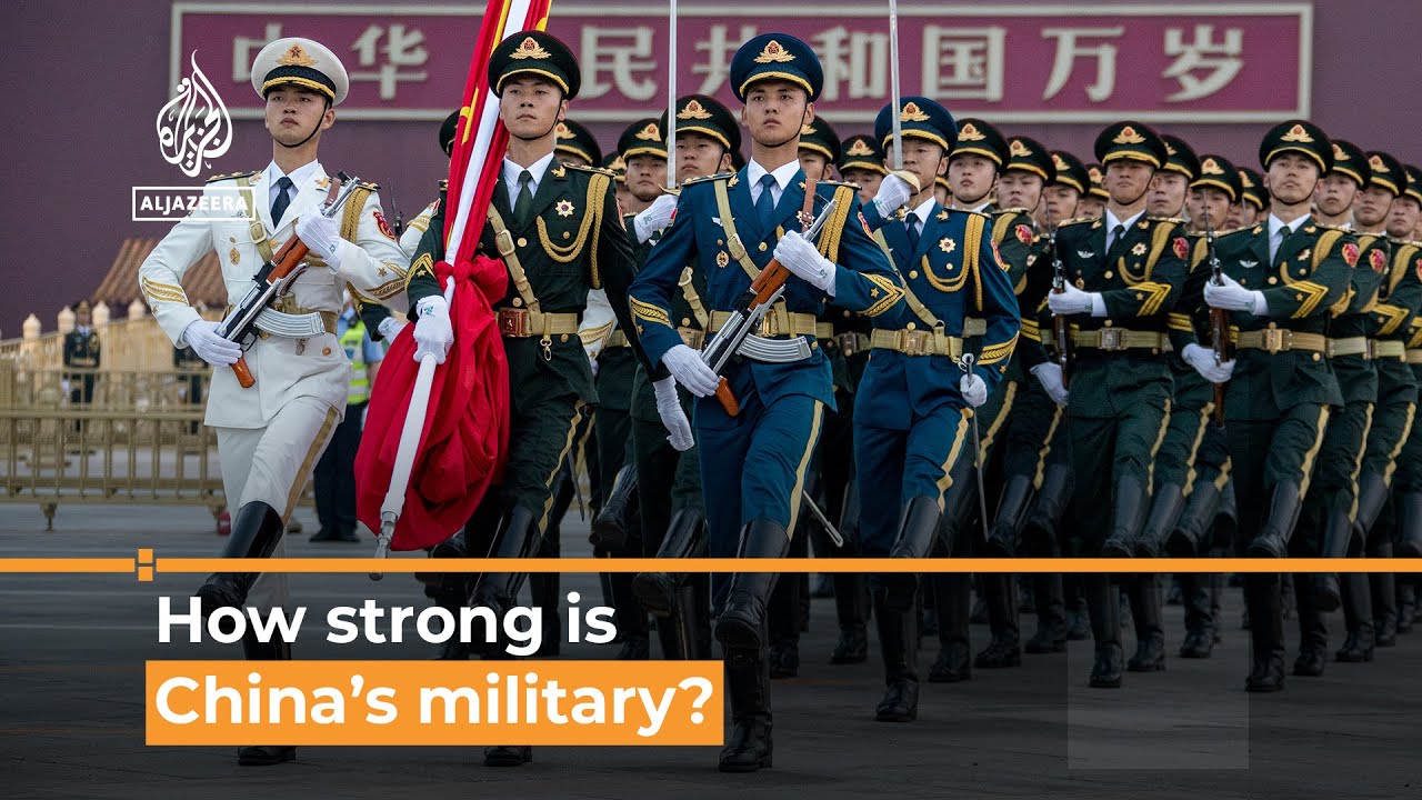 How many soldiers are there in the Chinese army?
