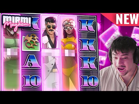 MIAMI MAYHEM NEW SLOT IS ACTUALLY CRAZY... (Bonus Buys)