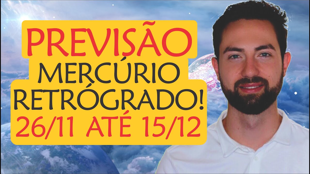 ⚠️ Previsão 19 dias de MERCÚRIO RETRÓGRADO em Sagitário! | Astrologia e Espiritualidade