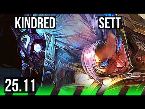 KINDRED vs SETT (JGL) | Godlike | EUW Master | 25.11