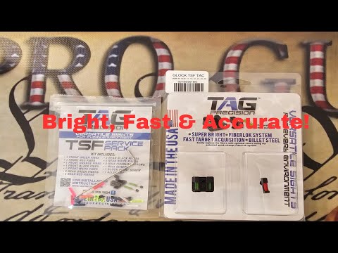 TAG Precision Fiber Optic Sights – Bright, Fast \u0026 Accurate!