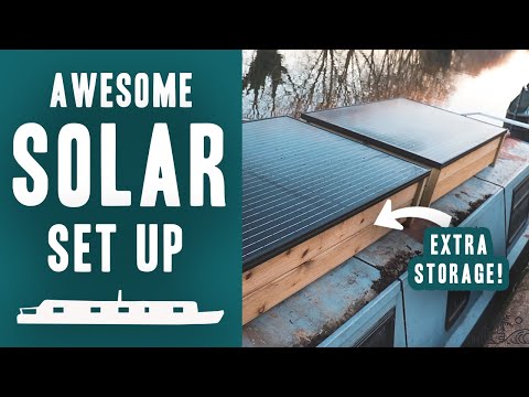We Are Back!! Upgrading our Solar Power Set-Up On Our Narrowboat // Boat Living in London