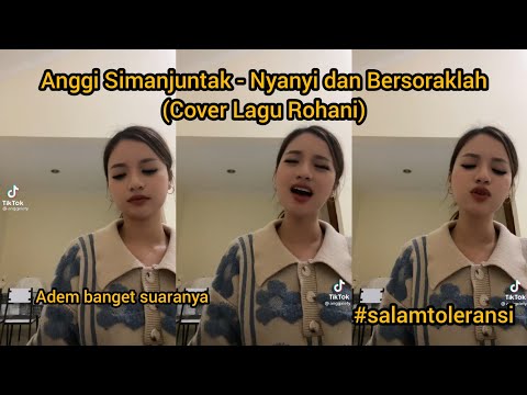 ANGGI MARITO - NYANYI DAN BERSORAKLAH BAGI DIA (COVER) LAGU ROHANI SANGAT MENYENTUH HATI