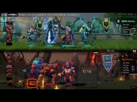 StarLadder Invitational 5 || Optic vs VGJ.T || Final Bo5 game 2
