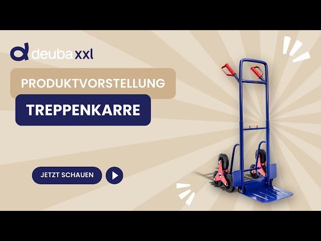 Video Teaser für GARDEBRUK® Treppenkarre 200kg