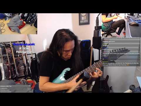 DragonForce Herman Li - Guitar Solo with a Hammer