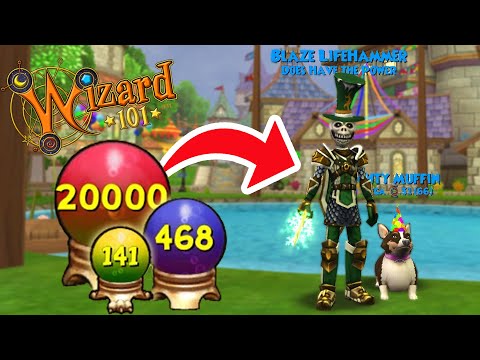 Wizard101: The 20k Health Life Build...