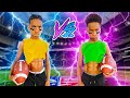 KYRIE VS DJ 1 ON 1 YOUTH FOOTBALL MATCHUP OF THE YEAR THE 1 PLAYERS IN THE COUNTRY FACE OFF