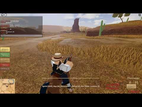 En el viejo oeste -Roblox Westbound